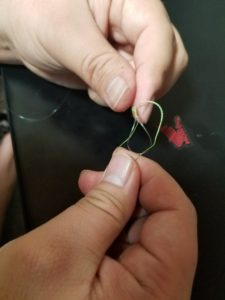 エギングのリーダー